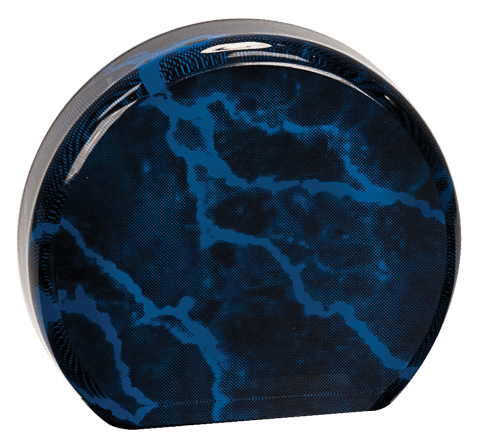 3 1/2" Marble Acrylic Circle