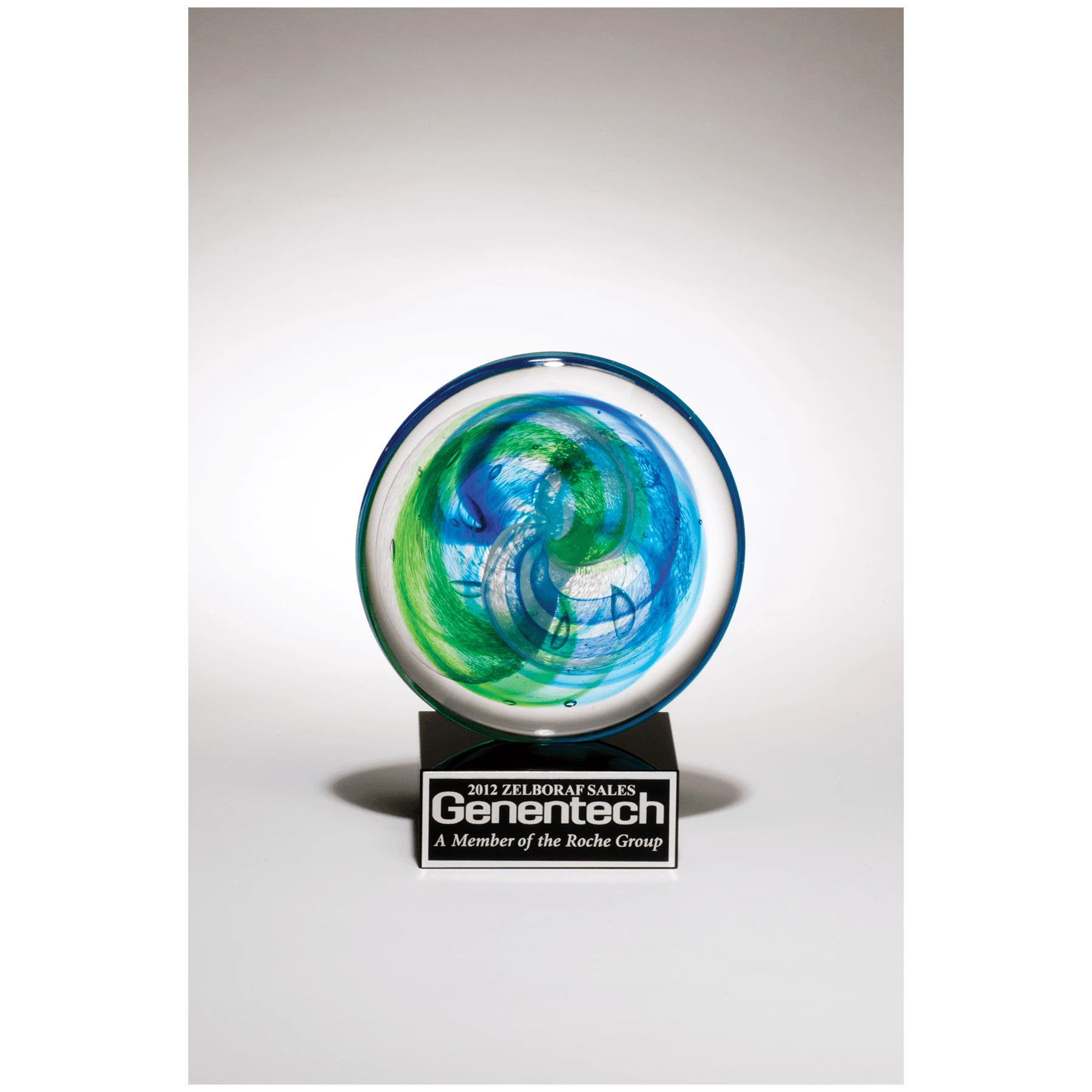 7.25" Disk Art Glass (glass) — custom laser engraved — ECHIPMUNK