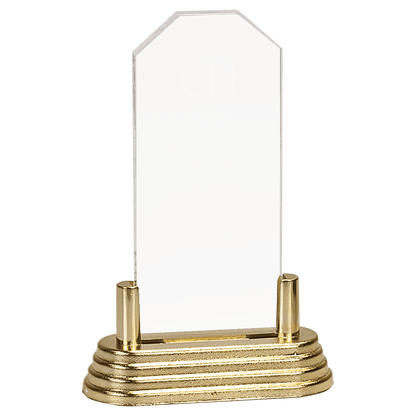 Large Clip Corner Acrylic with Base