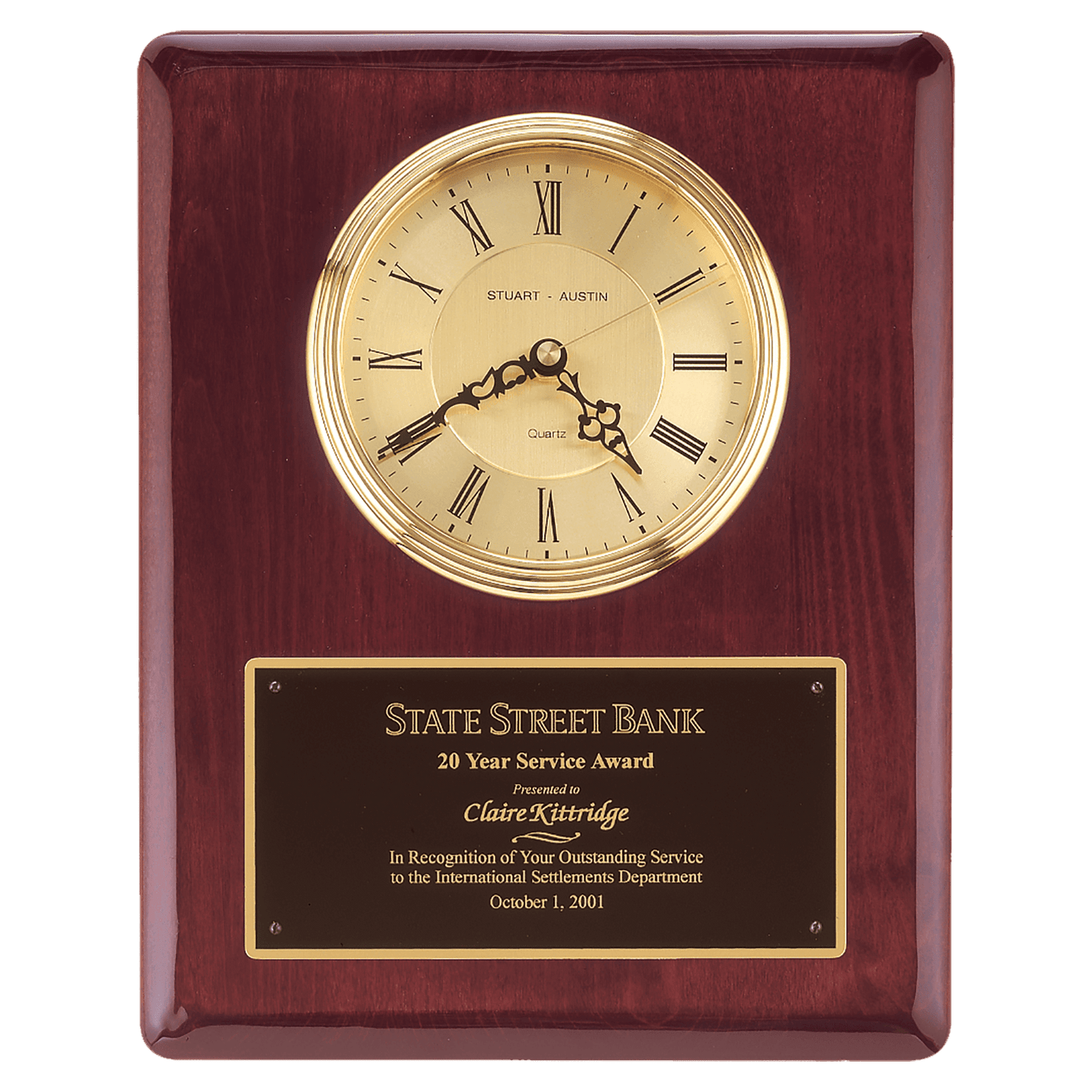 10 1/2" x 13" Dial, Plate