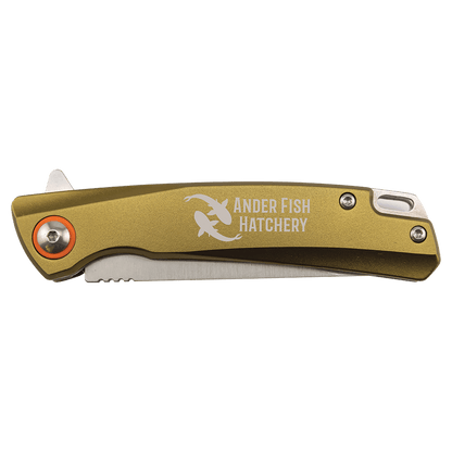 Bison River 4" Everyday Carry Knife with Ball Bearing Open Mechanism