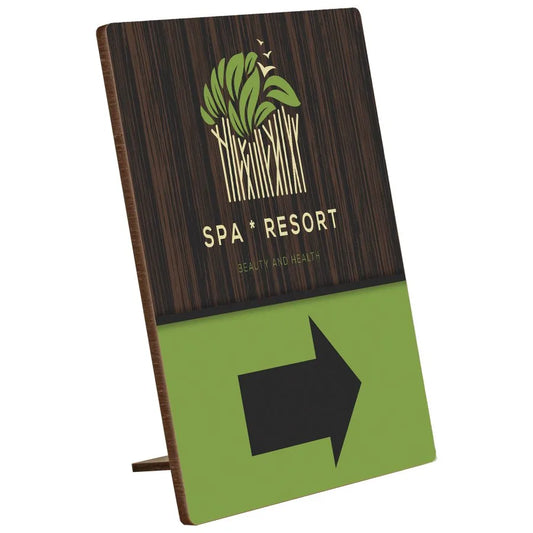5" × 7" Photo Panel with Kickstand (tempered hardboard) — custom laser engraved — ECHIPMUNK