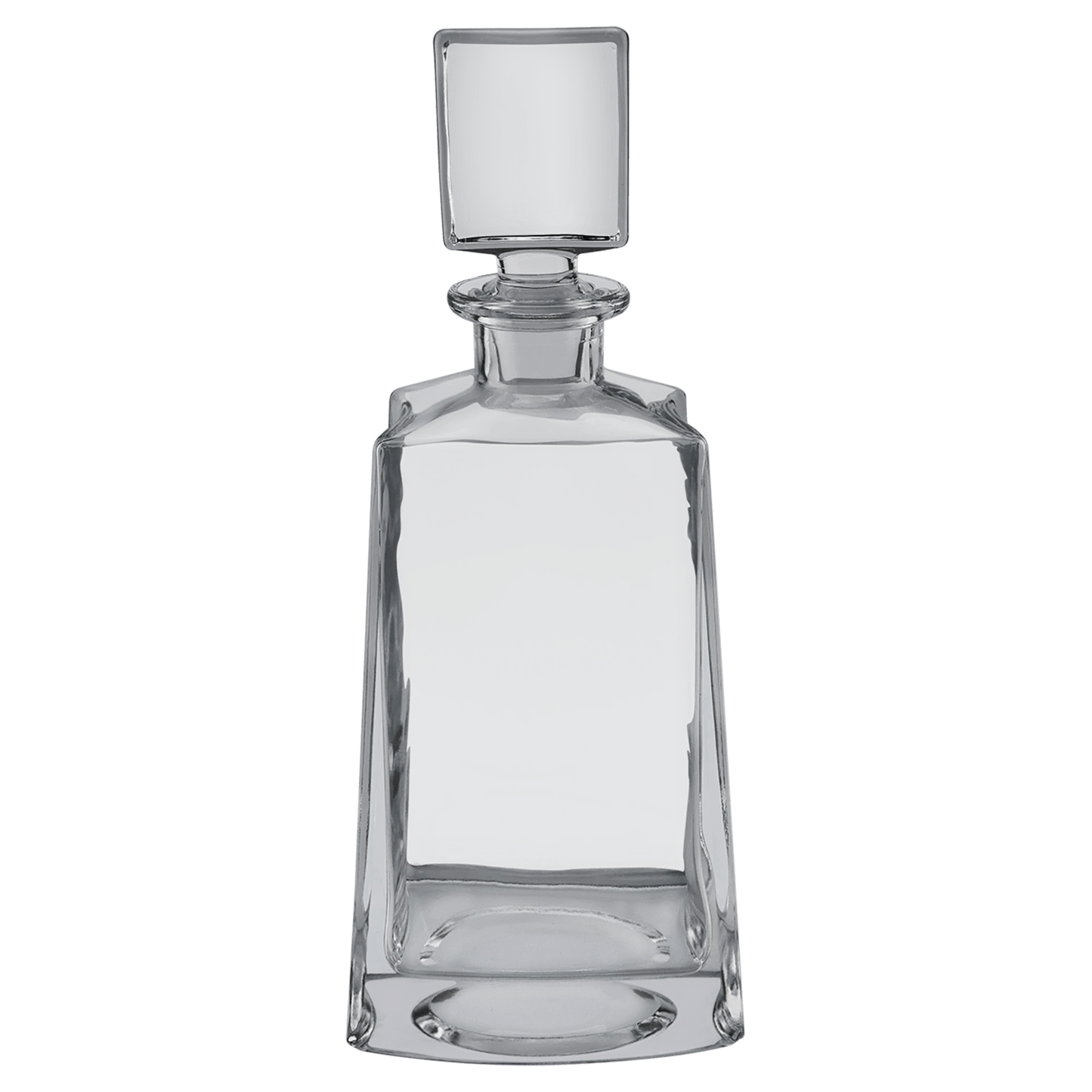 Polar Camel 750 mL 12" Tequila Decanter in Black Gift Box (glass) — custom laser engraved — ECHIPMUNK