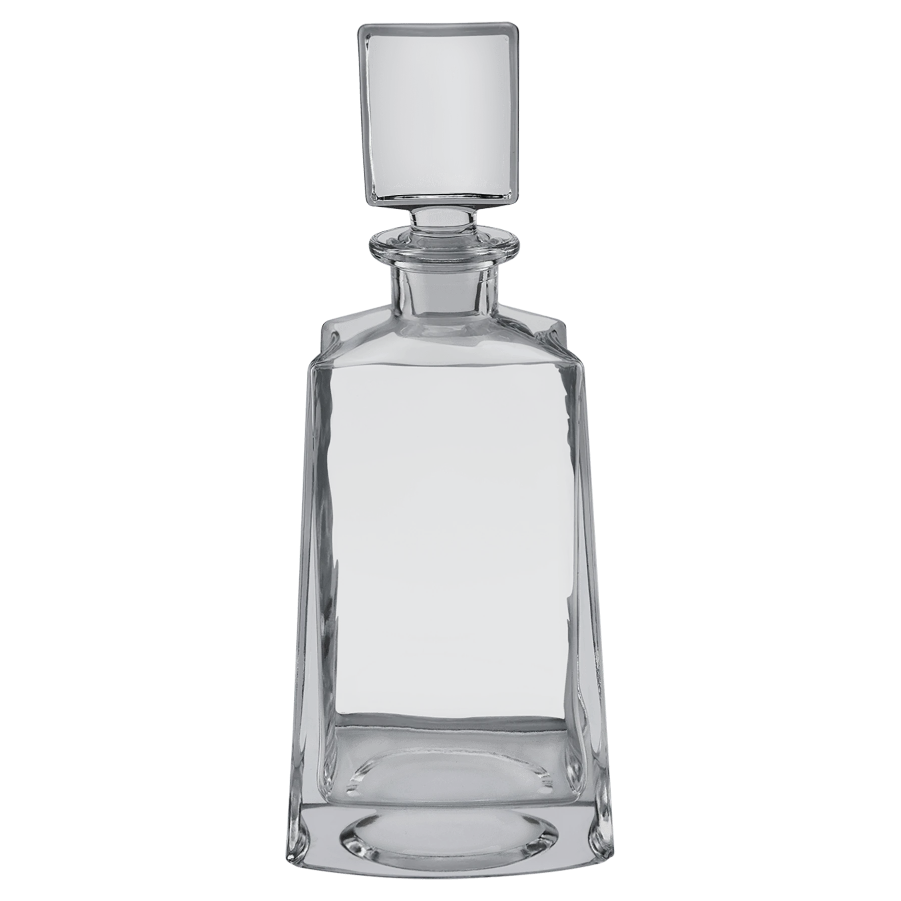 Polar Camel 750 mL 12" Tequila Decanter in Black Gift Box (glass) — custom laser engraved — ECHIPMUNK