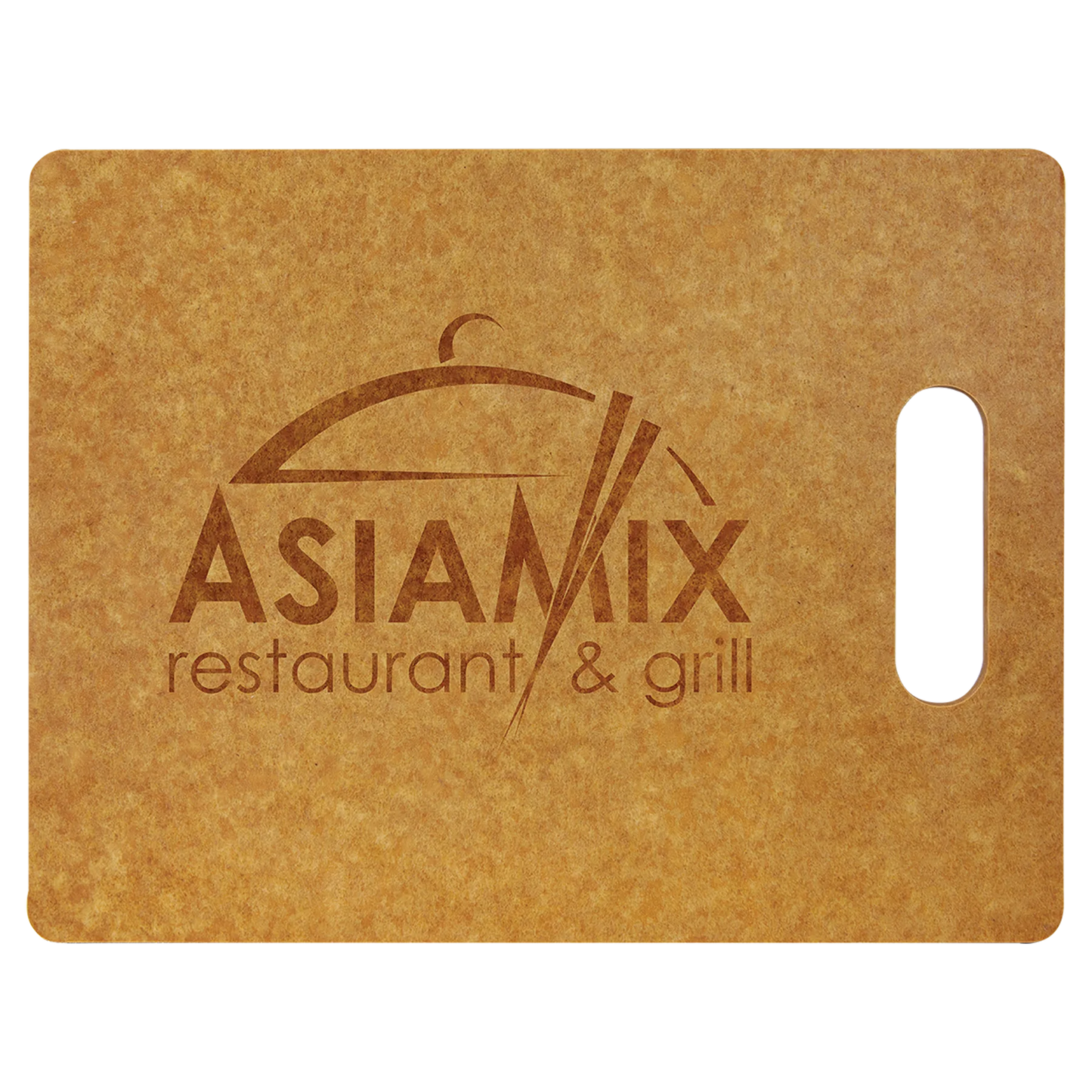 11.5" × 8.75" Eco Cutting Board (richlite) — custom laser engraved — ECHIPMUNK