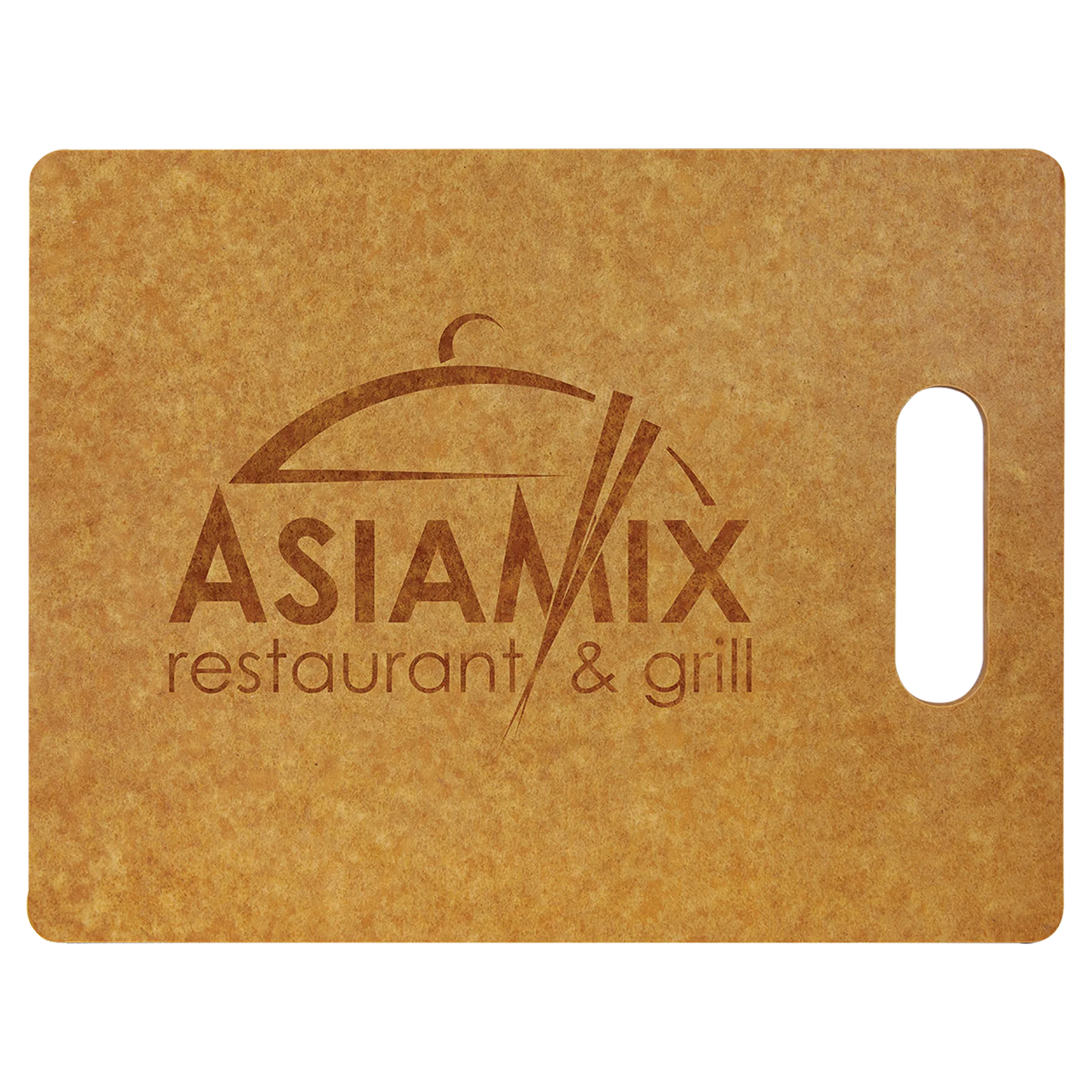 11.5" × 8.75" Eco Cutting Board (richlite) — custom laser engraved — ECHIPMUNK