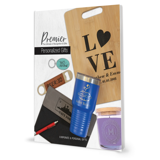 Premier Personalized Gifts Retail Catalog — custom laser engraved — ECHIPMUNK
