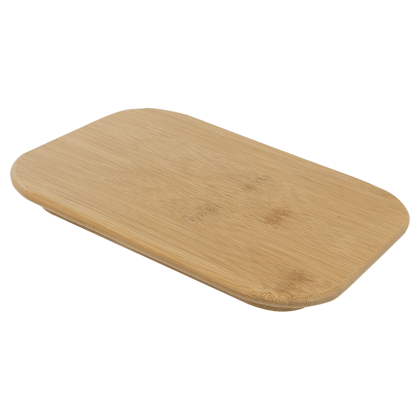 Replacement Bamboo Lid for 21 oz. Glass Container (glass & bamboo) — custom laser engraved — ECHIPMUNK
