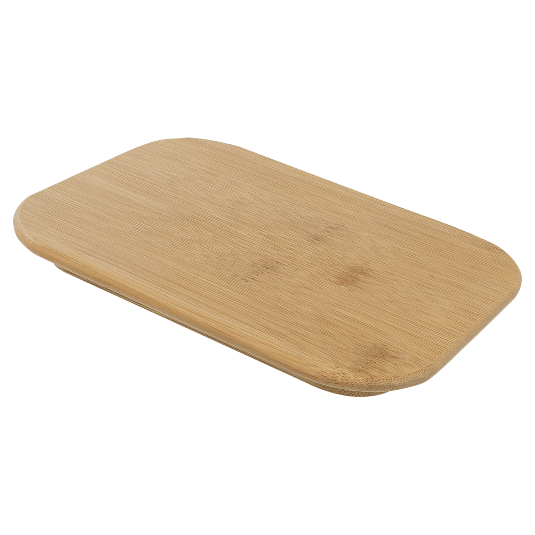 Replacement Bamboo Lid for 21 oz. Glass Container (glass & bamboo) — custom laser engraved — ECHIPMUNK