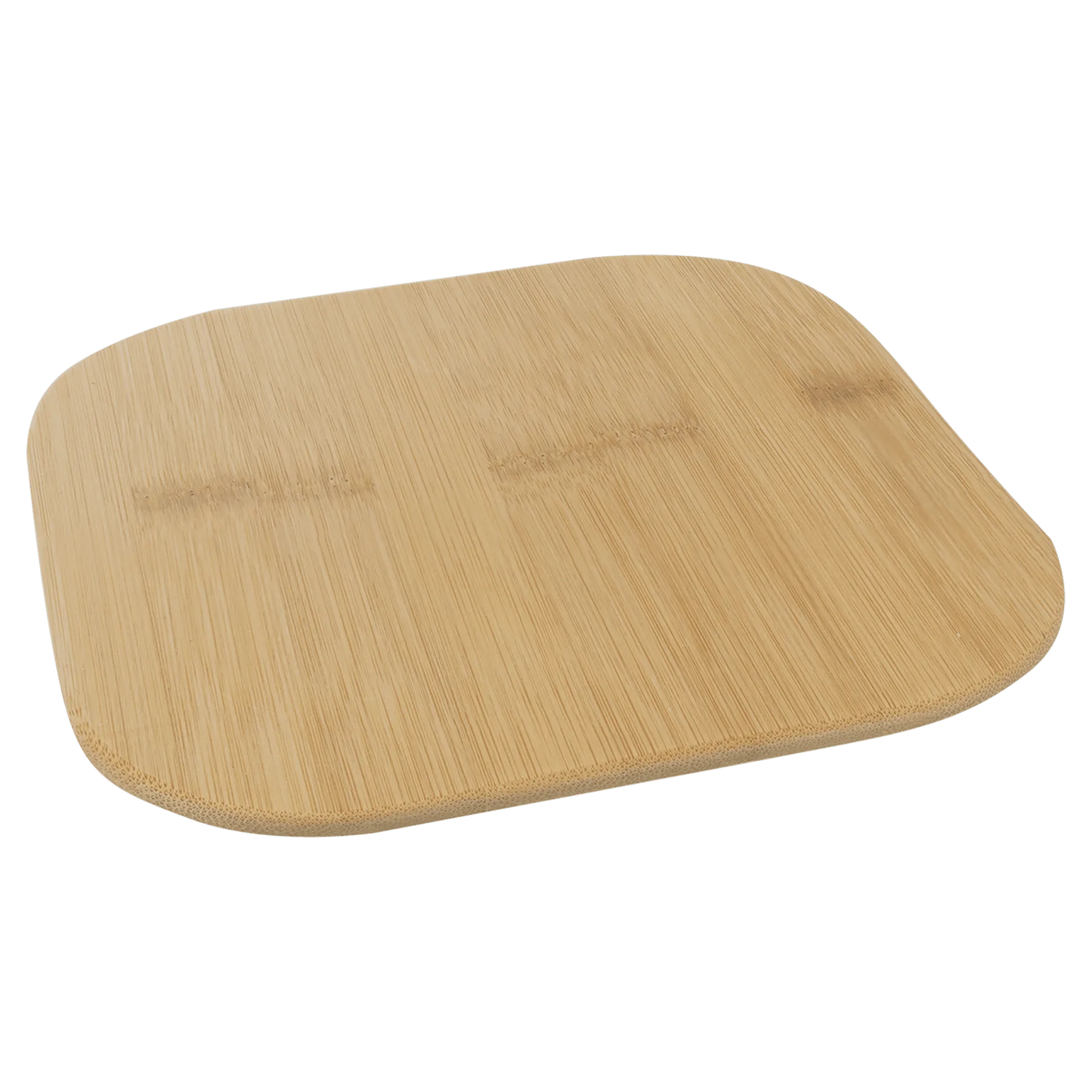 Replacement Bamboo Lid for 37 oz. Glass Container (glass & bamboo) — custom laser engraved — ECHIPMUNK