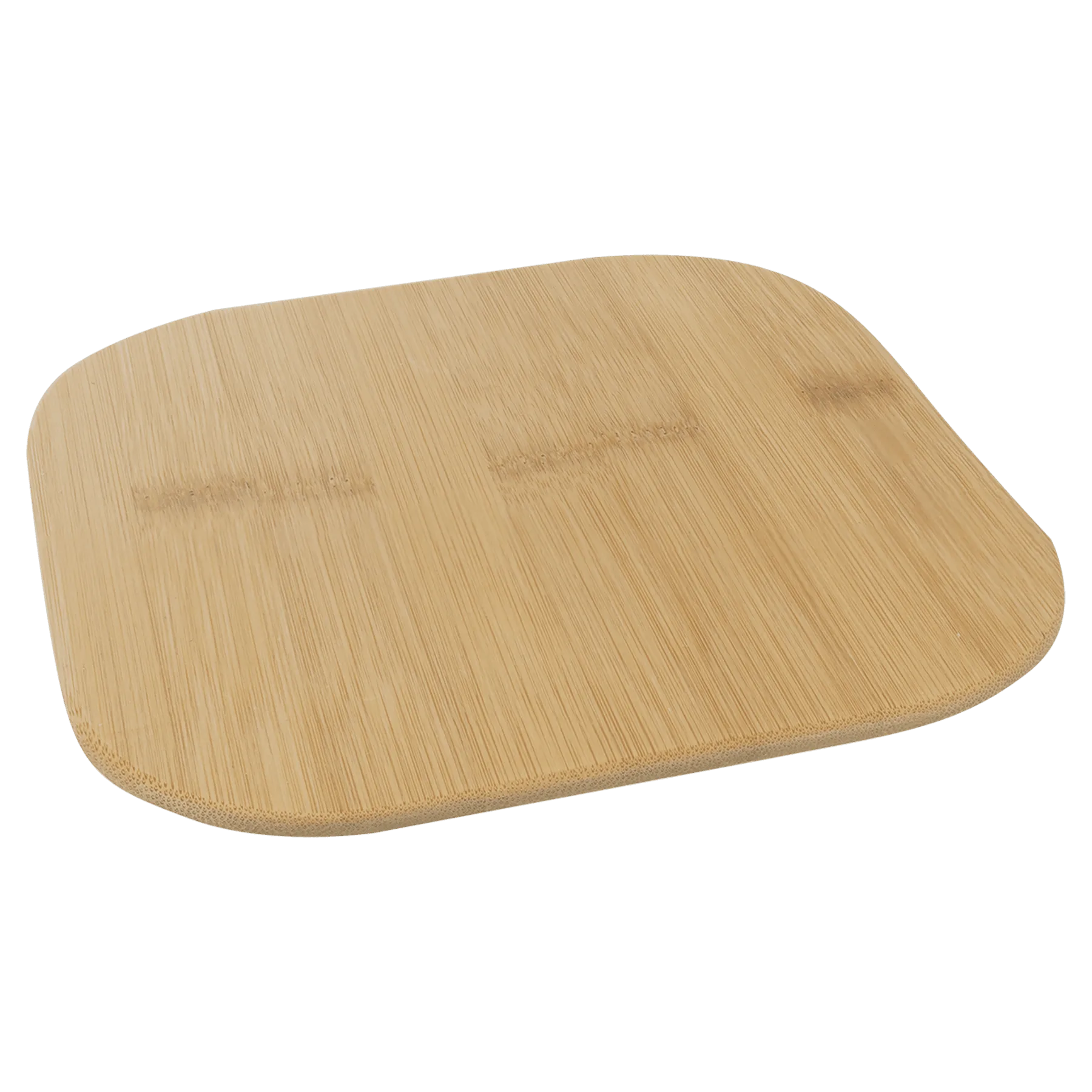 Replacement Bamboo Lid for 37 oz. Glass Container (glass & bamboo) — custom laser engraved — ECHIPMUNK