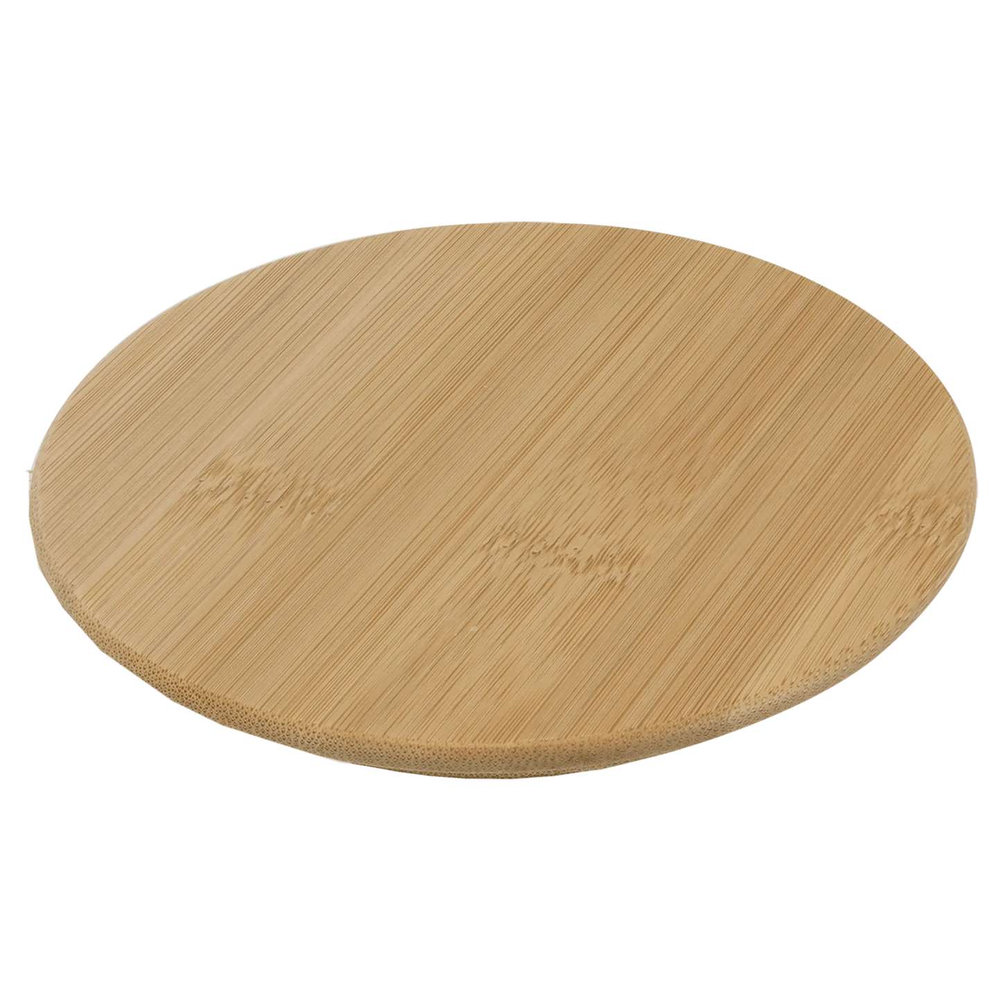 Replacement Bamboo Lid for 13 oz. Glass Container (glass & bamboo) — custom laser engraved — ECHIPMUNK