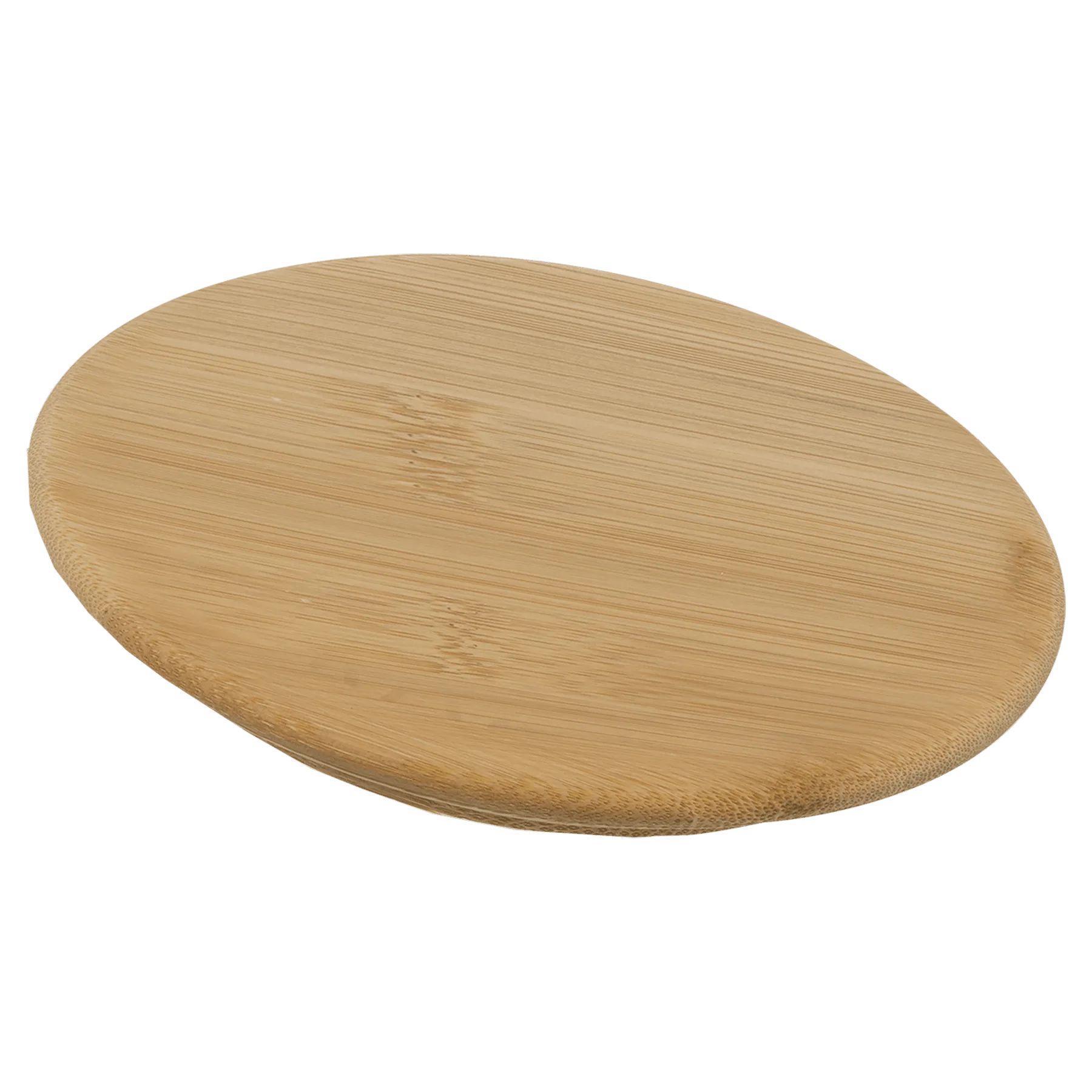Replacement Bamboo Lid for 21 oz. Glass Container (glass & bamboo) — custom laser engraved — ECHIPMUNK