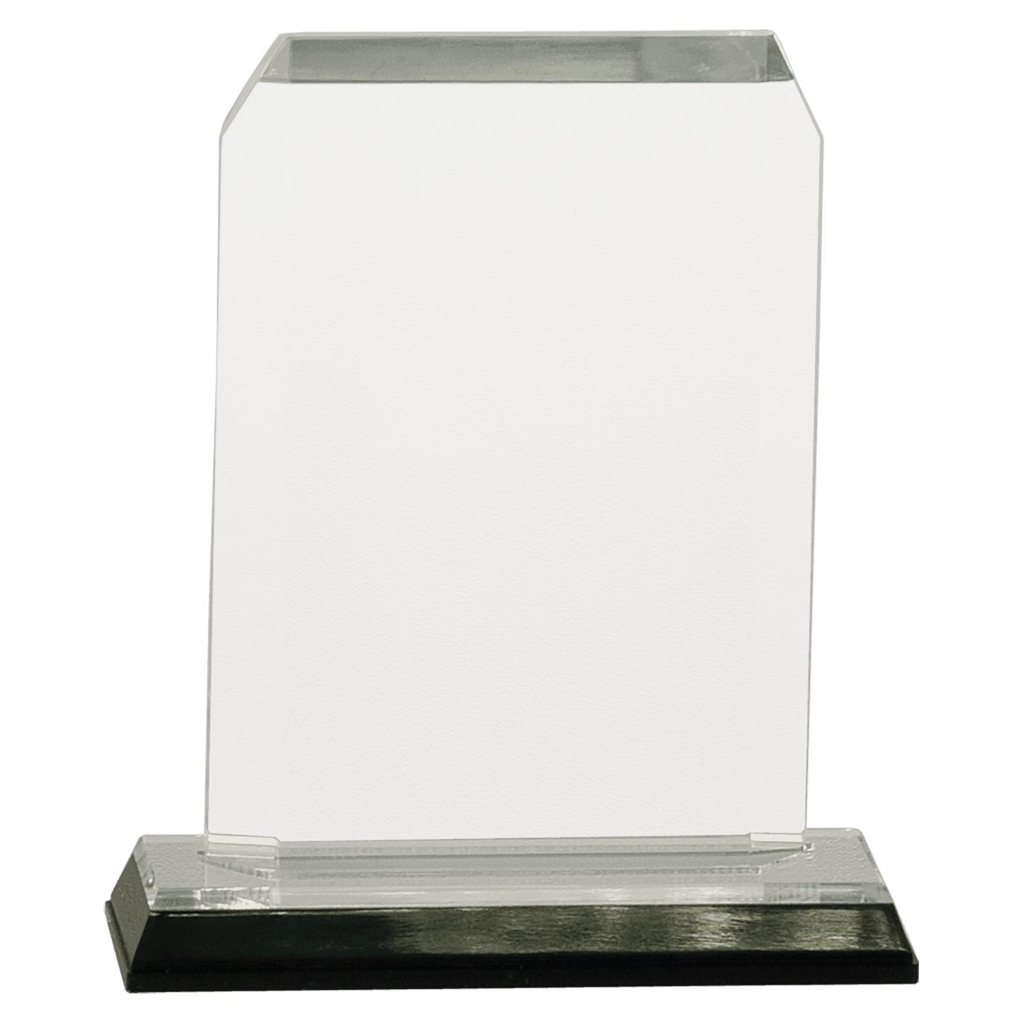 3 1/2" x 5 1/2" Clipped Corner Impress Acrylic