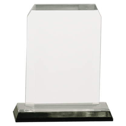 3 1/2" x 5 1/2" Clipped Corner Impress Acrylic
