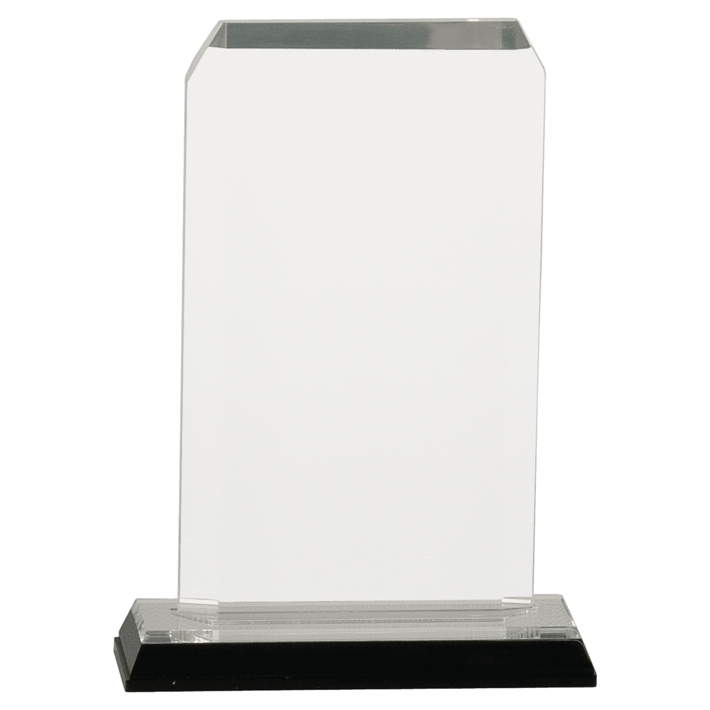 3 1/2" x 6 1/2" Clipped Corner Impress Acrylic