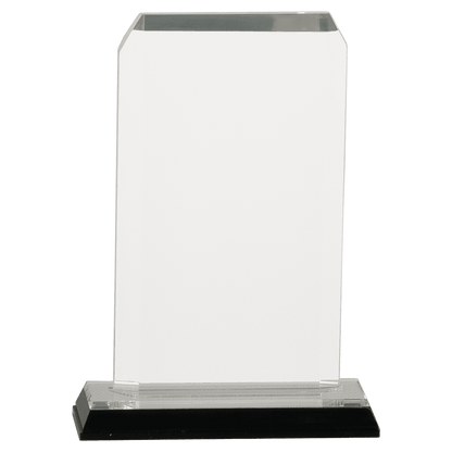 3 1/2" x 6 1/2" Clipped Corner Impress Acrylic