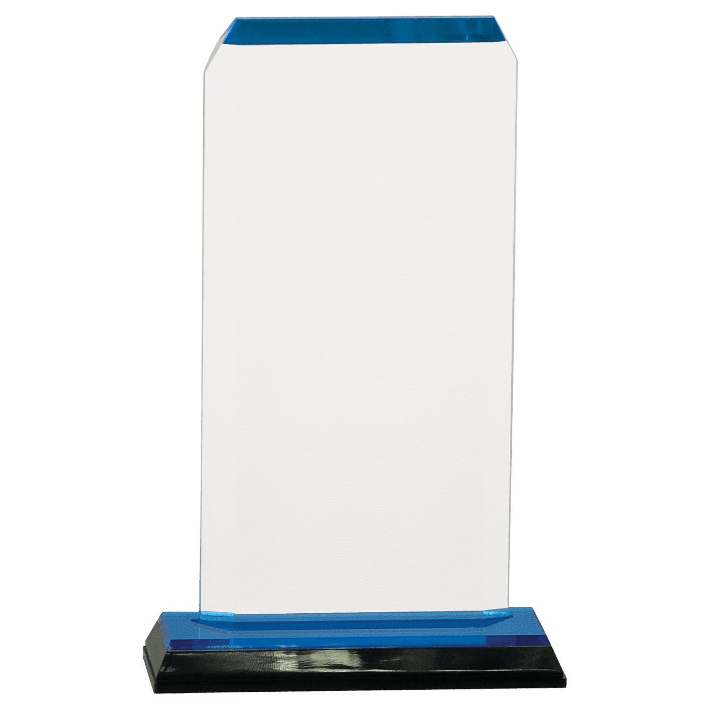 3 1/2" x 7 1/2" Clipped Corner Impress Acrylic