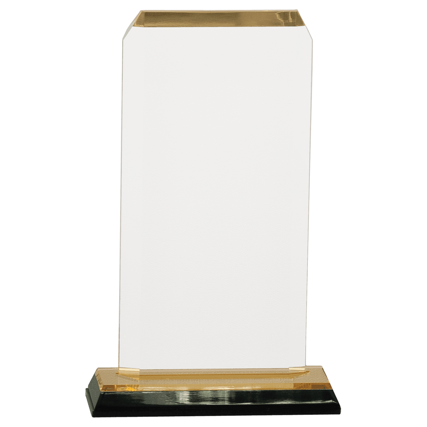 3 1/2" x 7 1/2" Clipped Corner Impress Acrylic