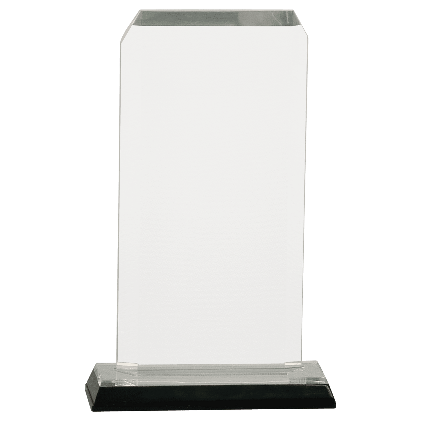 3 1/2" x 7 1/2" Clipped Corner Impress Acrylic