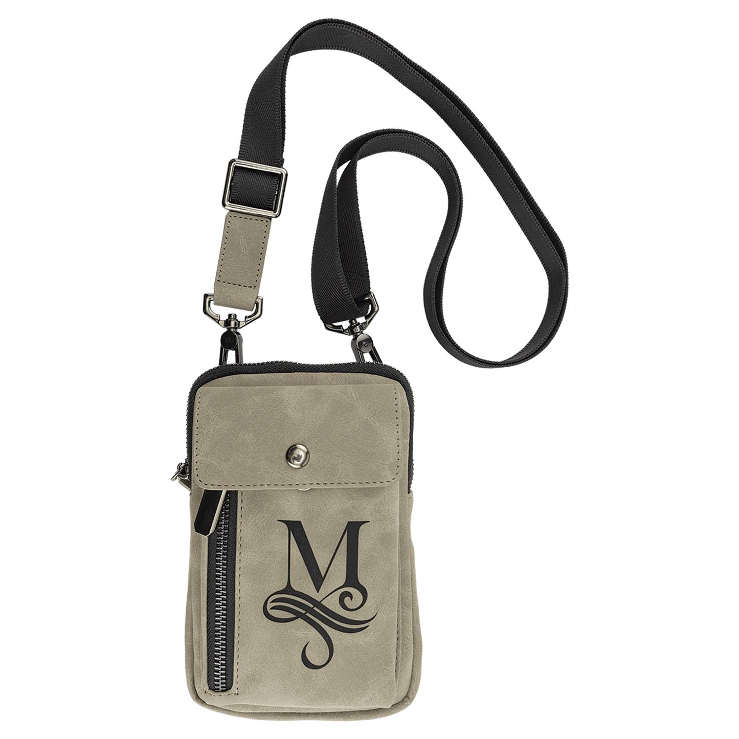 Urban Bag - , Creekside Collection, Light Green (leatherette) — custom laser engraved — ECHIPMUNK