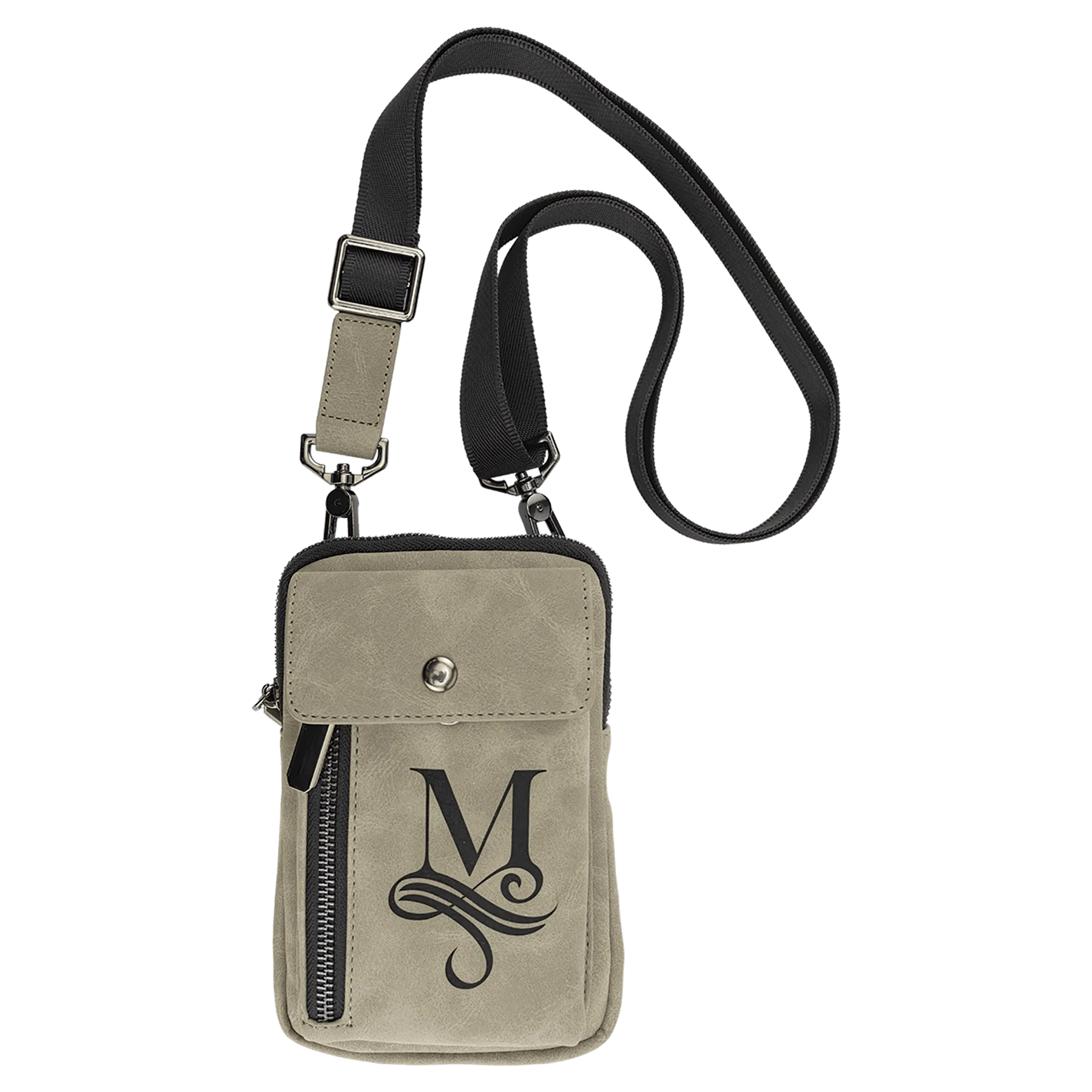 Urban Bag - , Creekside Collection, Light Green (leatherette) — custom laser engraved — ECHIPMUNK