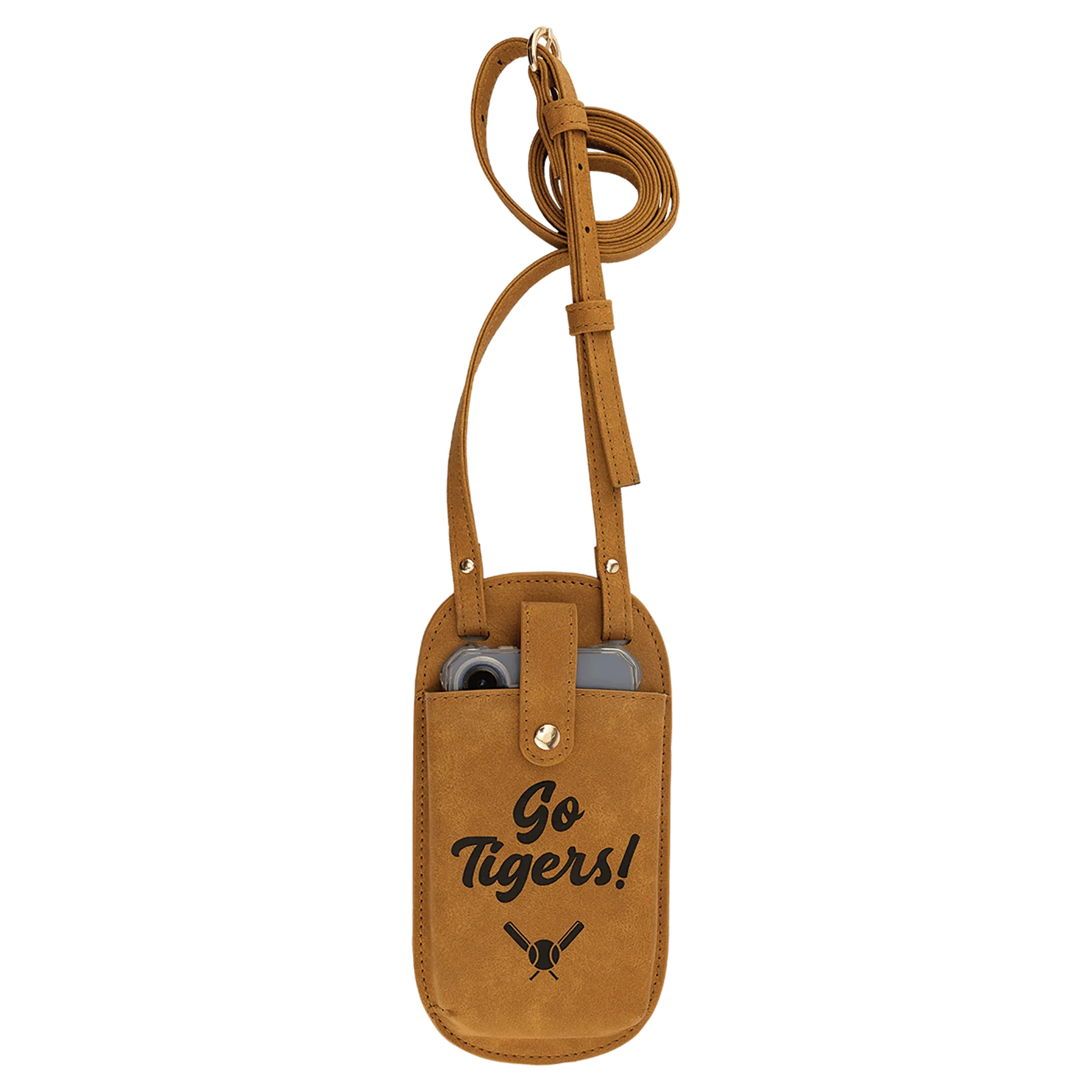 Essential Bag - , Creekside Collection, Light Brown (leatherette) — custom laser engraved — ECHIPMUNK