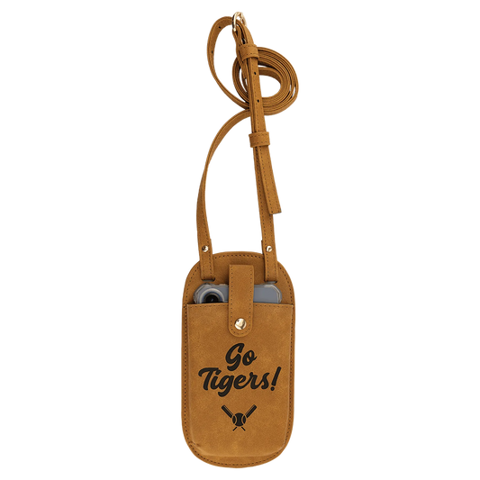 Essential Bag - , Creekside Collection, Light Brown (leatherette) — custom laser engraved — ECHIPMUNK
