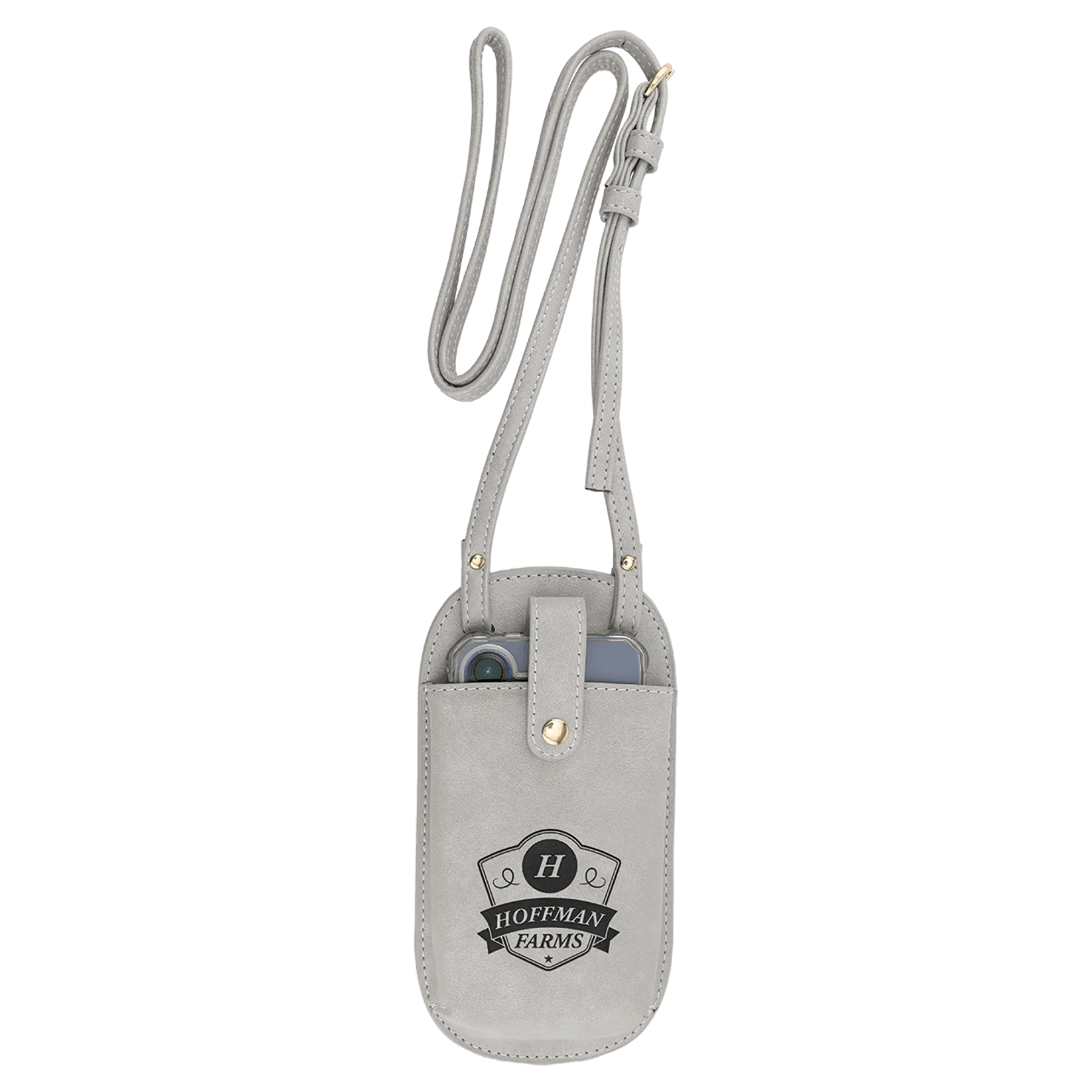 Essential Bag - , Creekside Collection, Light Gray (leatherette) — custom laser engraved — ECHIPMUNK