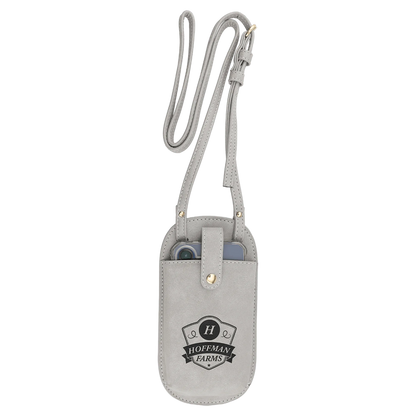 Essential Bag - , Creekside Collection, Light Gray (leatherette) — custom laser engraved — ECHIPMUNK