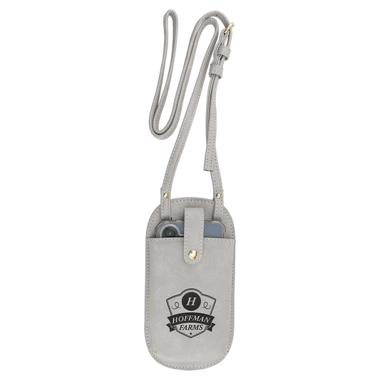 Essential Bag - , Creekside Collection, Light Gray (leatherette) — custom laser engraved — ECHIPMUNK