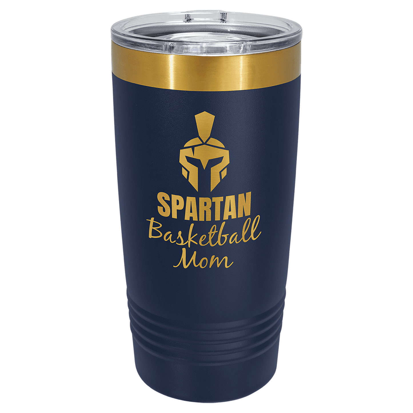 Polar Camel 20 oz. Bright Gold ION-Plated Ringneck Tumbler with Slider Lid
