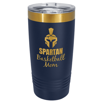 Polar Camel 20 oz. Bright Gold ION-Plated Ringneck Tumbler with Slider Lid