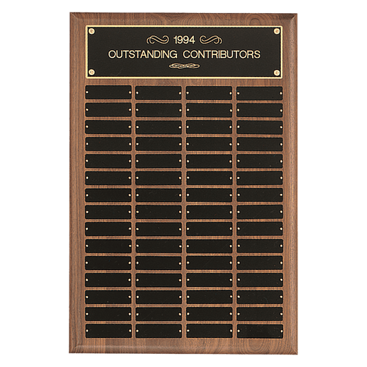 16" x 24"/Plates 1" x 3 1/4" American Plates