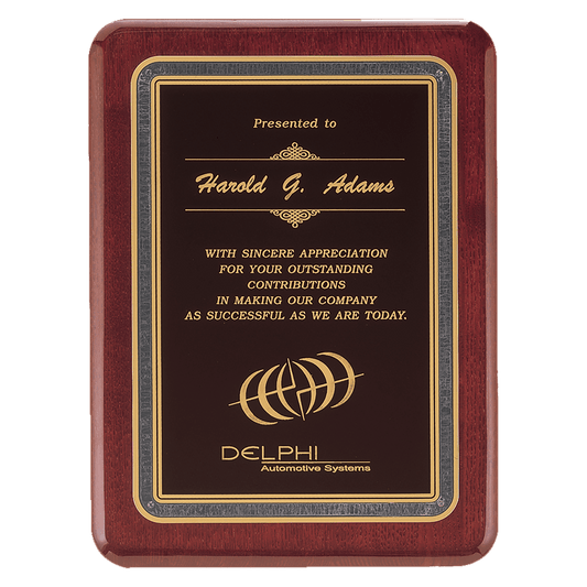 9" x 12" Florentine Design LaserFX Plate