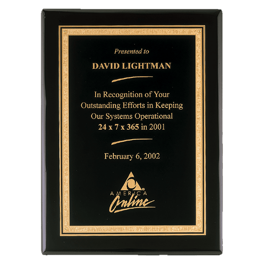 7" x 9" Airflyte Premium Florentine Border LaserFX Plate