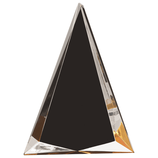 6" x 8" Black/Gold Pinnacle Acrylic