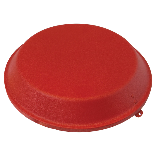 Red Replacement Lid for PPN102 (aluminum) — custom laser engraved — ECHIPMUNK