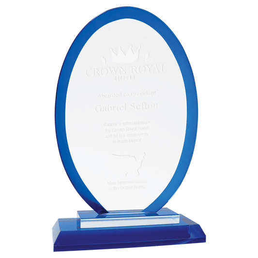 7 1/2" Oval Regal Glass