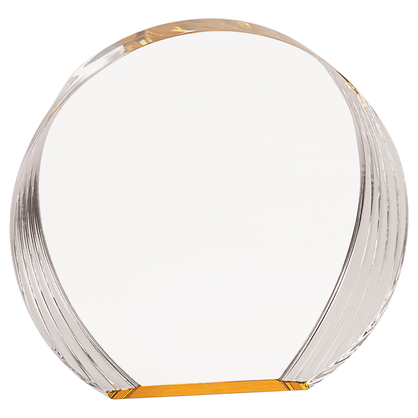 6 1/2" x 6" Round Acrylic