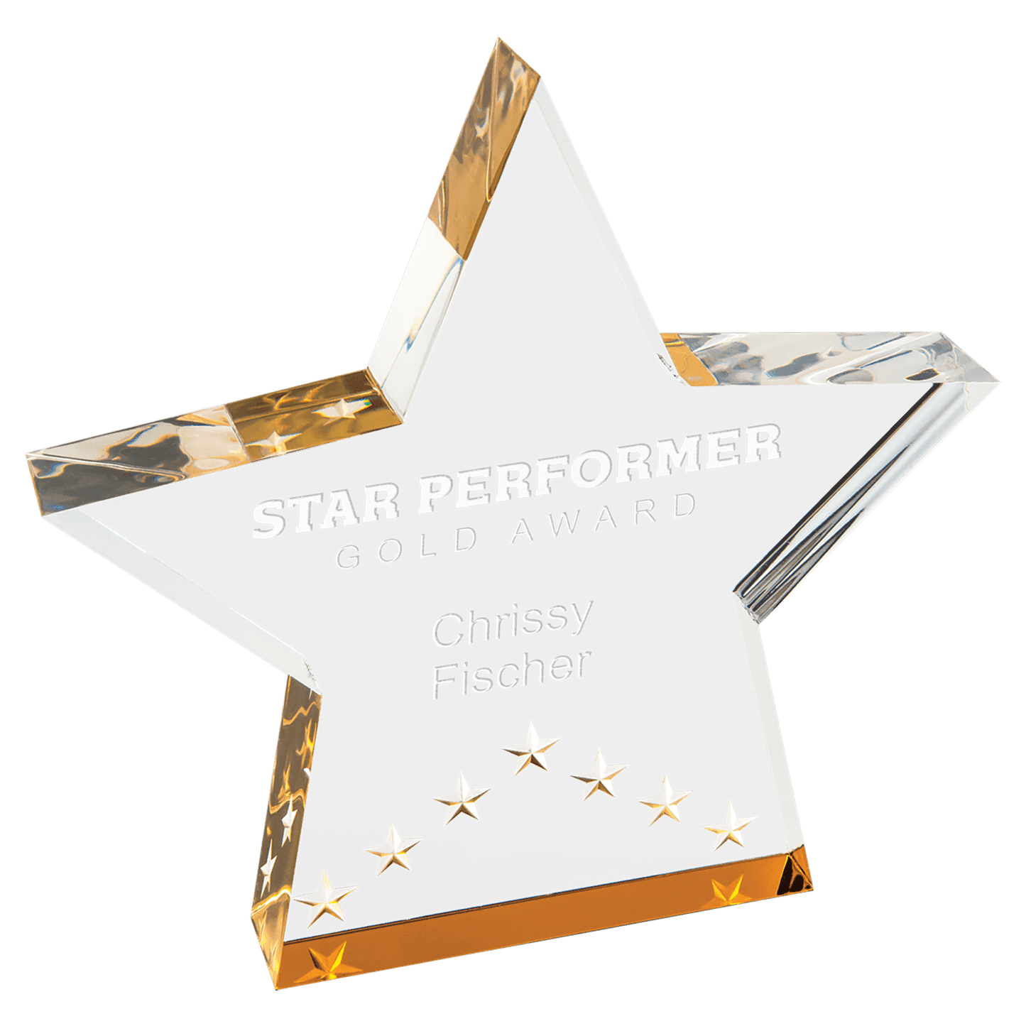 6" Star Performer Acrylic