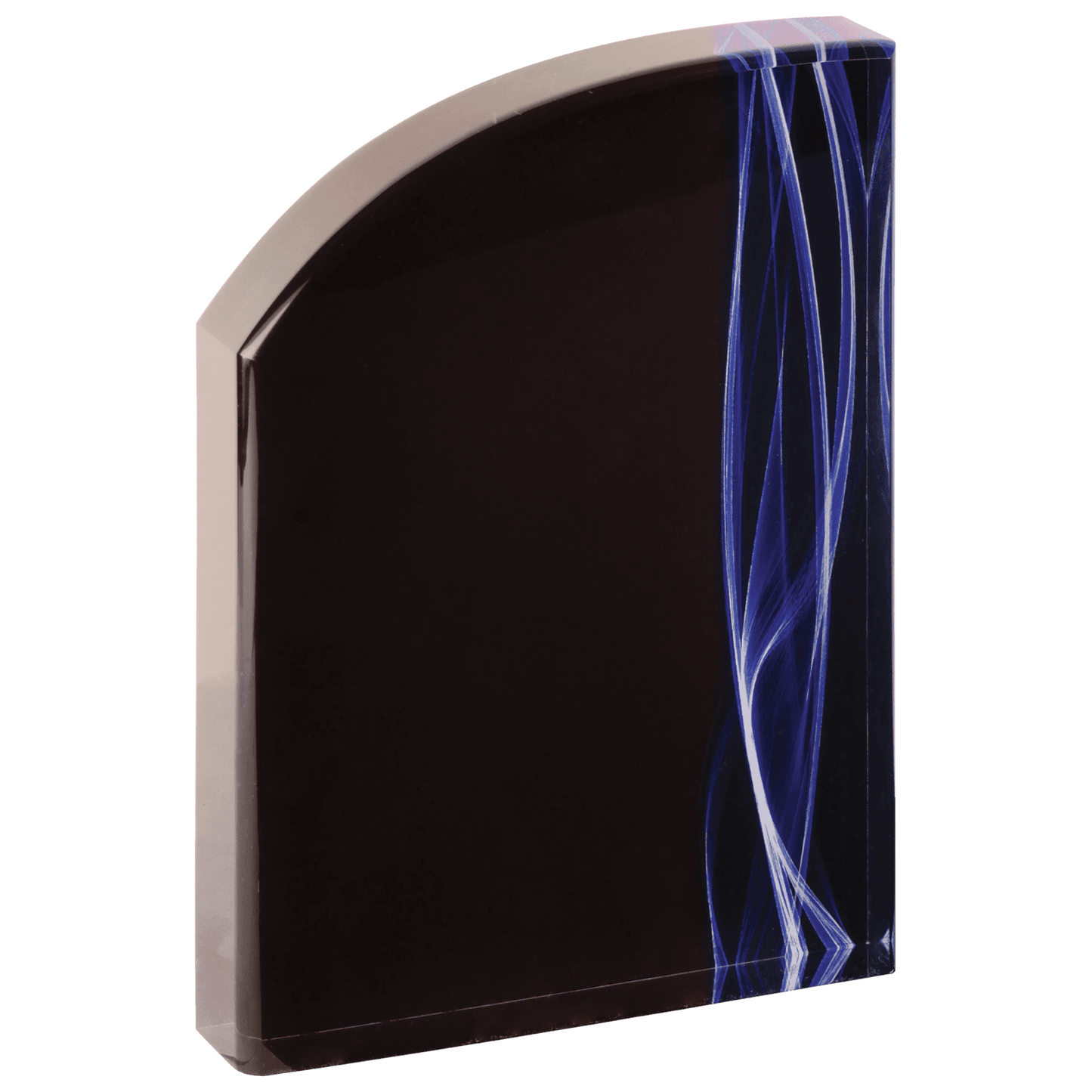 7" Wave Vapor Acrylic