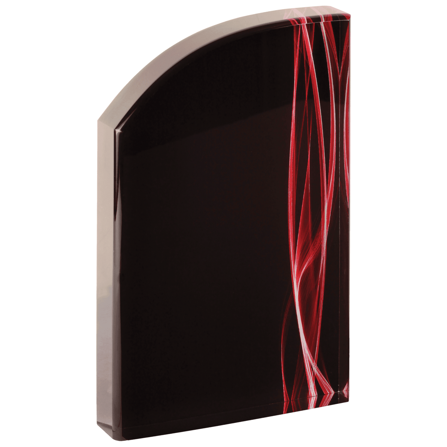 8" Wave Vapor Acrylic