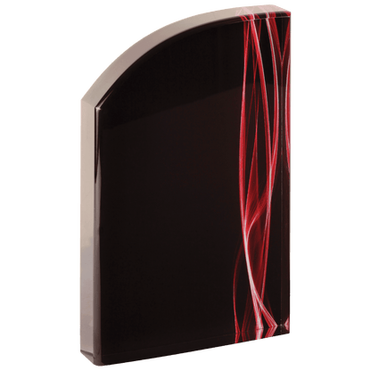 8" Wave Vapor Acrylic