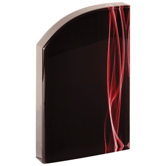 8" Wave Vapor Acrylic