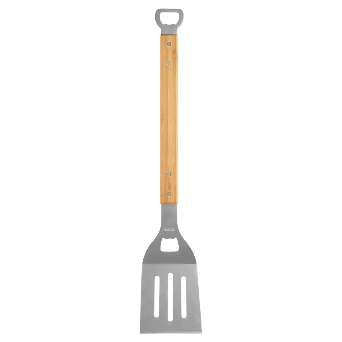 BBQ14B blank mockup — your engraving area