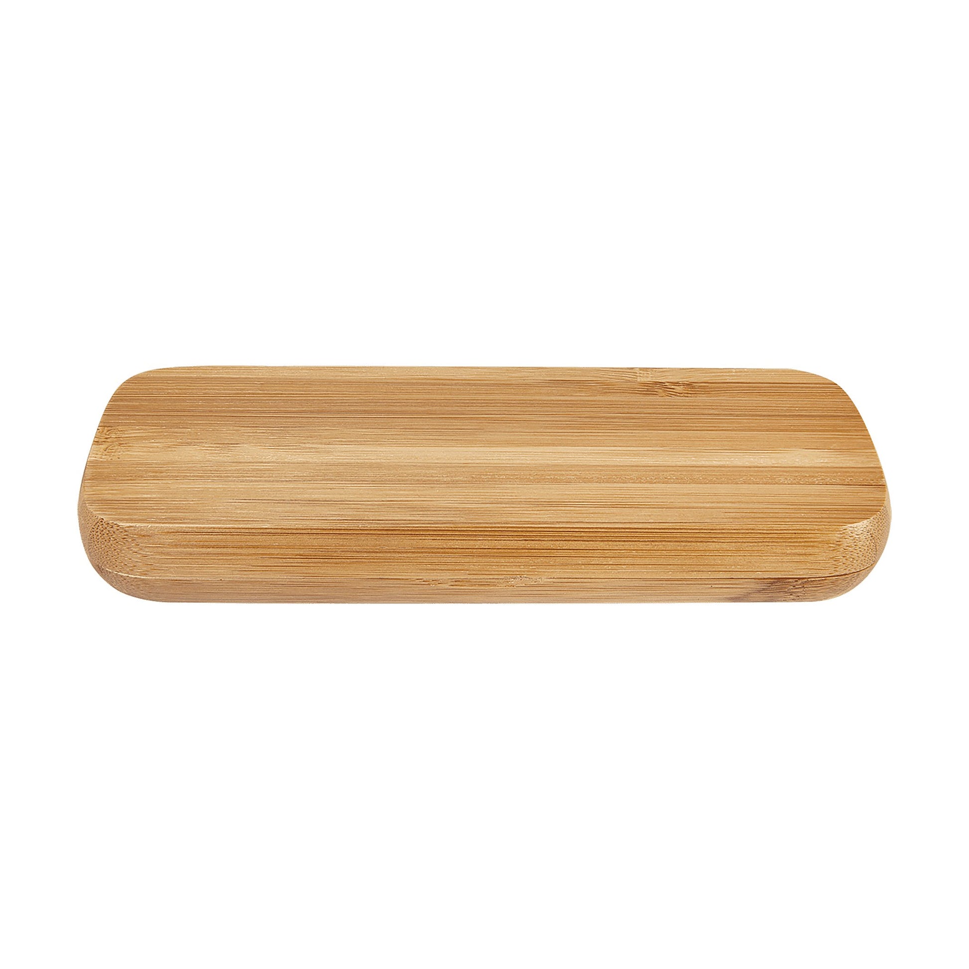 Custom Bamboo Pen Case (Case only, pen not included) (6 3/4" x 2 1/8") — alternate angle, custom-engraved by Echipmunk Winnipeg
