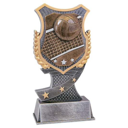 7" Volleyball Shield Award