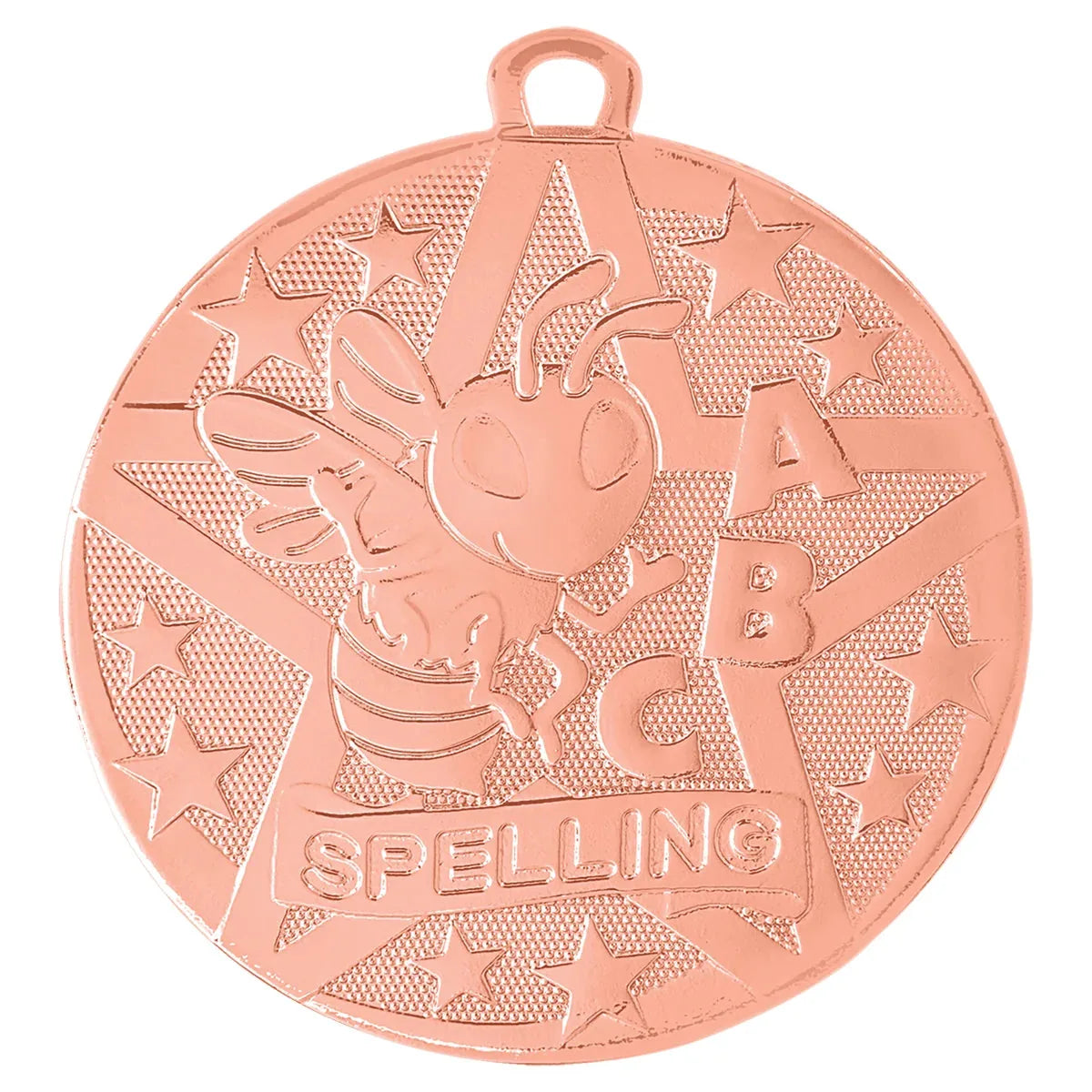 Bronze 2" Superstar Spelling Medal