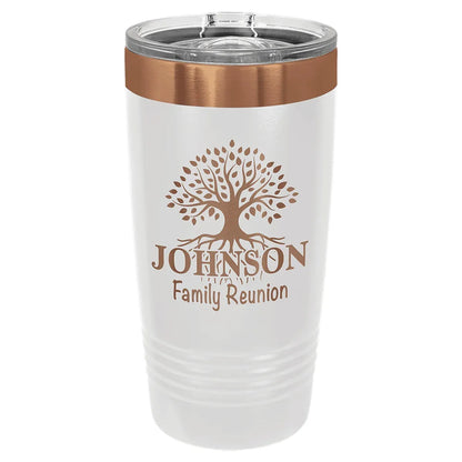 White Rose Gold Polar Camel 20 oz. Ringneck Tumbler